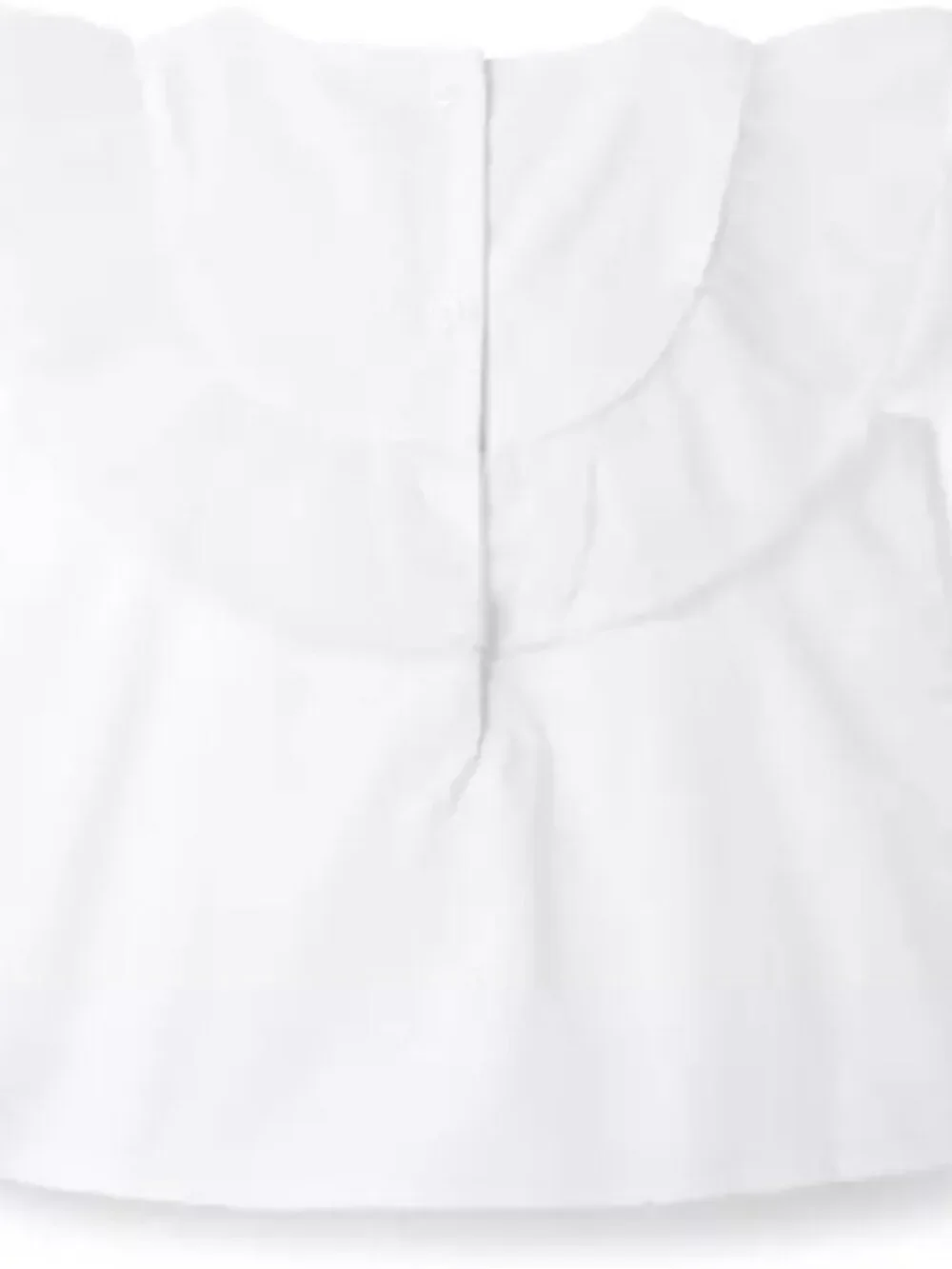 Janie and Jack Girl's Embroidered Organza Ruffle Top –  Girl Size 12 - NWT